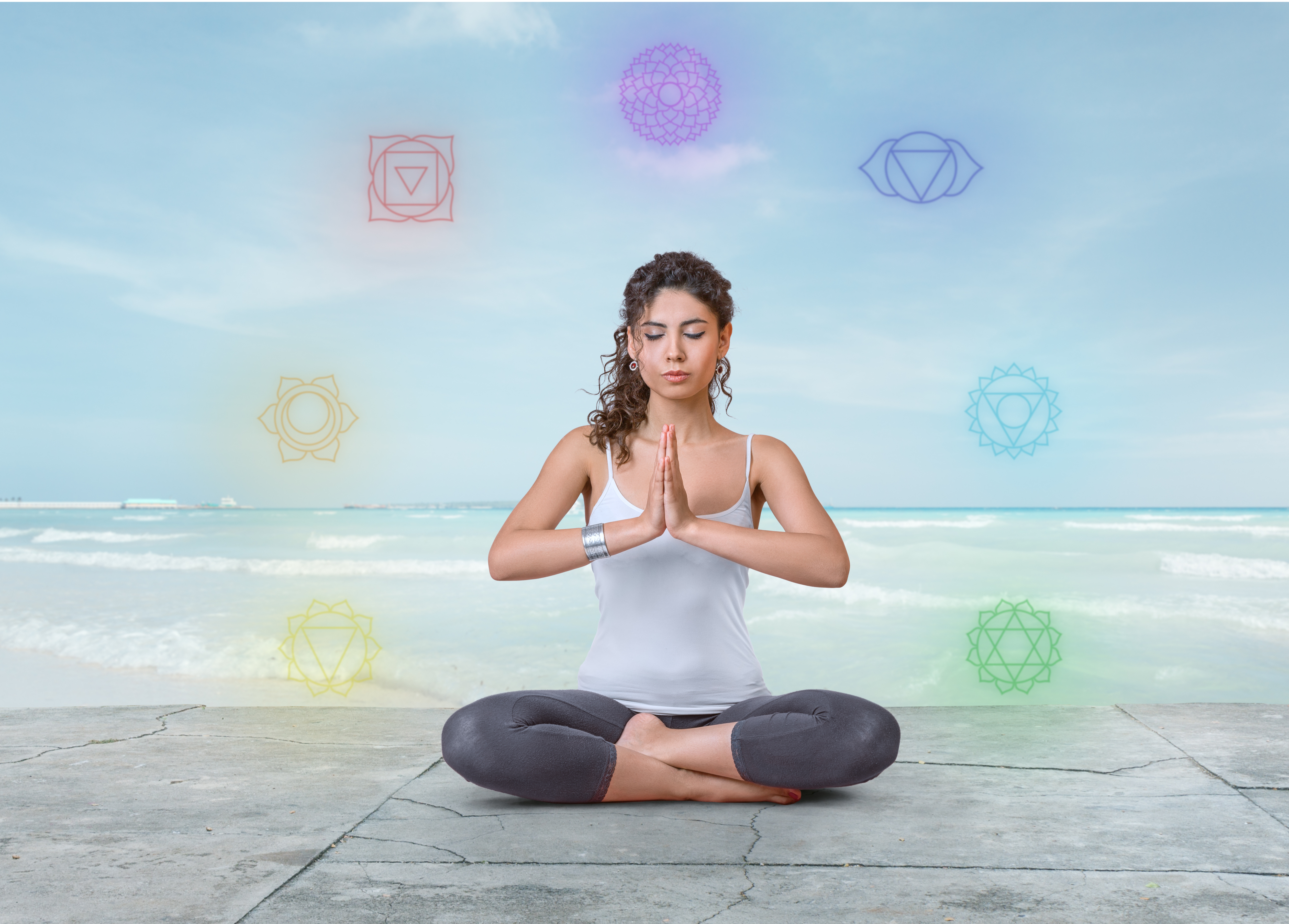 Kit énergétique chakra, affirmations et rituel mantra du matin.