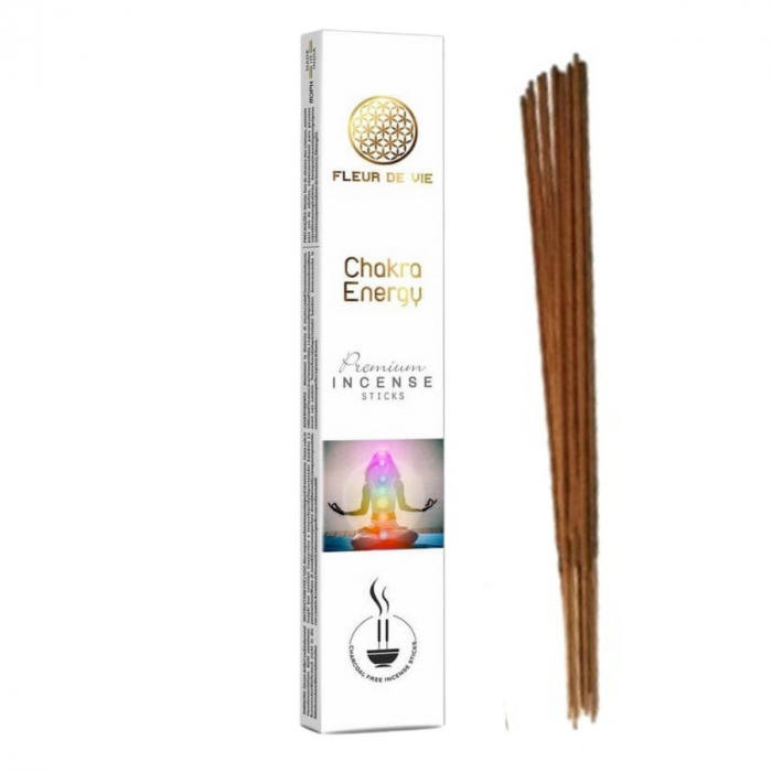 Encens Chakra Energy Fleur de Vie - 100% Naturels et Artisanaux. A retrouver dans la catégorie Évasion Olfactive.