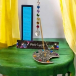 Kit Cristal Mood avec porte-encens lune, suspension cristal et encens naturel