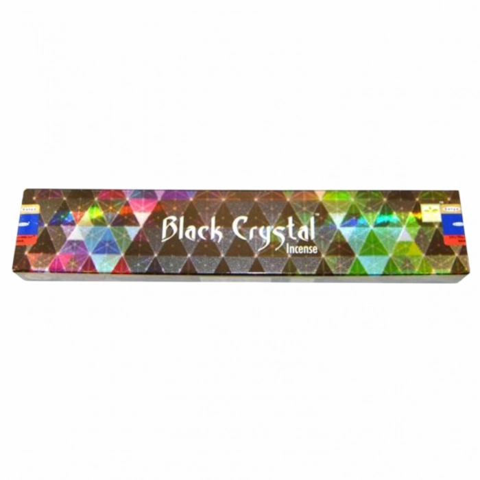 Encens black crystal de satya. A découvrir dans le Kit Cristal Mood de la catégorie Ambiance Sensorielle.