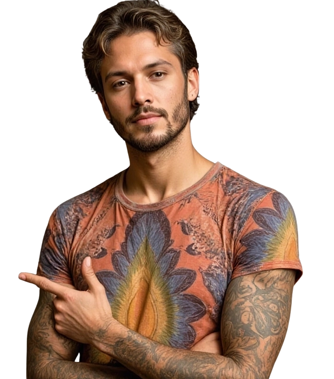 Nico, auteur du blog ChakrasTonics, expert en bien-être et chakras, avec un style spirituel et moderne.