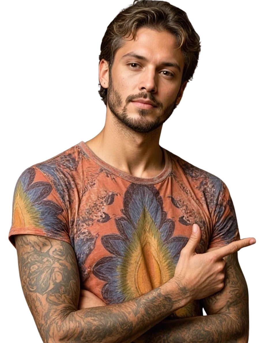 nico-auteur-article-blog-spirituel-bienetre Femme assise dans un jardin fleuri, vaporisant un spray énergétique, entourée de papillons colorés – rituel bien-être et chakras.