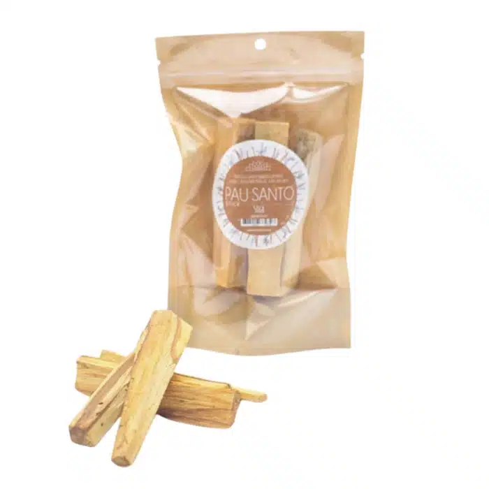 Bâtons de palo santo 50 g — purification espace, rituel chakra racine, ancrage énergétique.